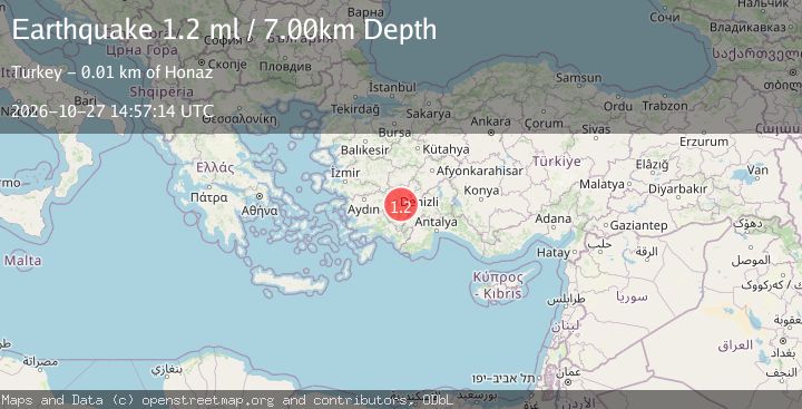 Map of WESTERN TURKEY