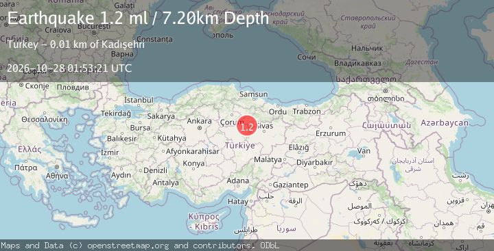 Map of CENTRAL TURKEY
