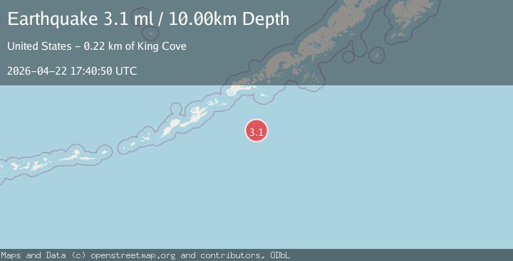 Map of UNIMAK ISLAND REGION, ALASKA