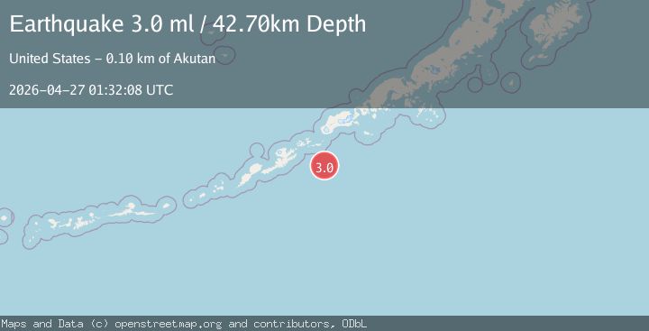 Map of UNIMAK ISLAND REGION, ALASKA