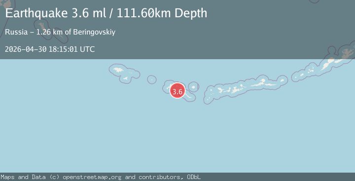 Map of RAT ISLANDS, ALEUTIAN ISLANDS