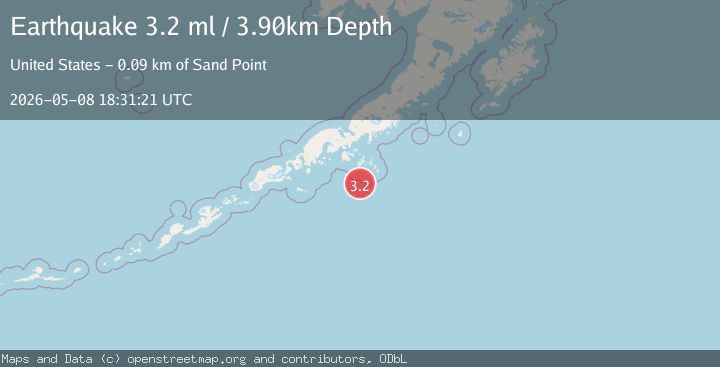 Map of ALASKA PENINSULA