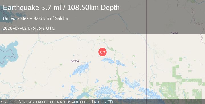 Map of CENTRAL ALASKA