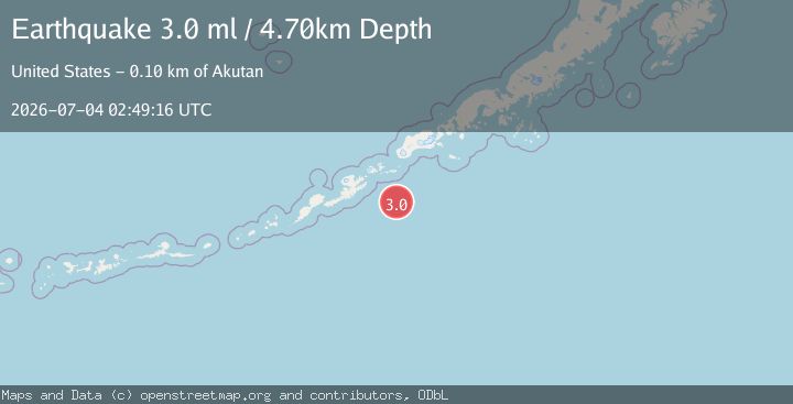 Map of UNIMAK ISLAND REGION, ALASKA