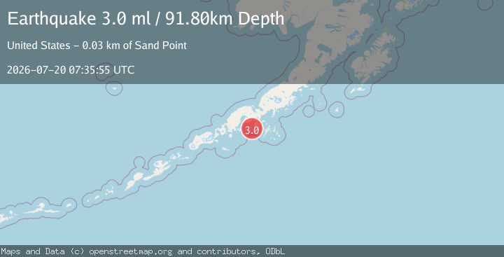 Map of ALASKA PENINSULA