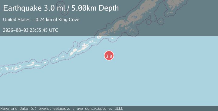Map of SOUTH OF ALASKA