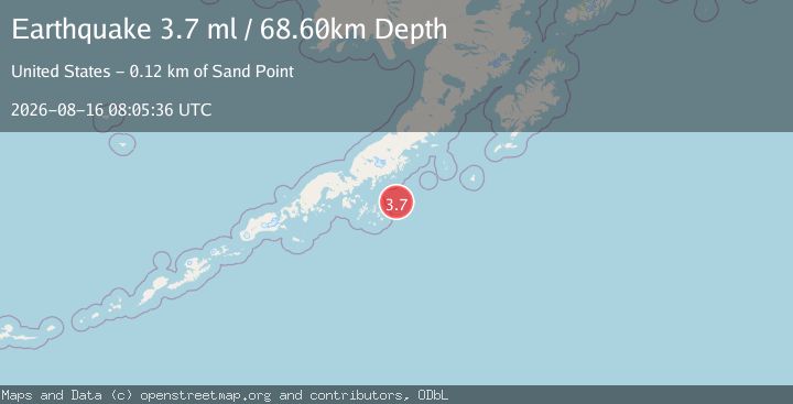 Map of ALASKA PENINSULA