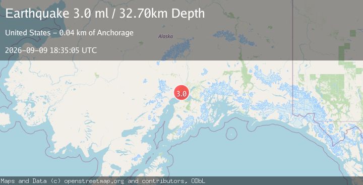 Map of SOUTHERN ALASKA