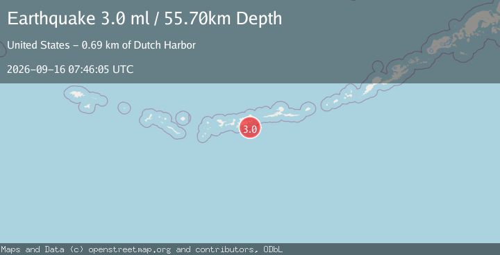 Map of ANDREANOF ISLANDS, ALEUTIAN IS.