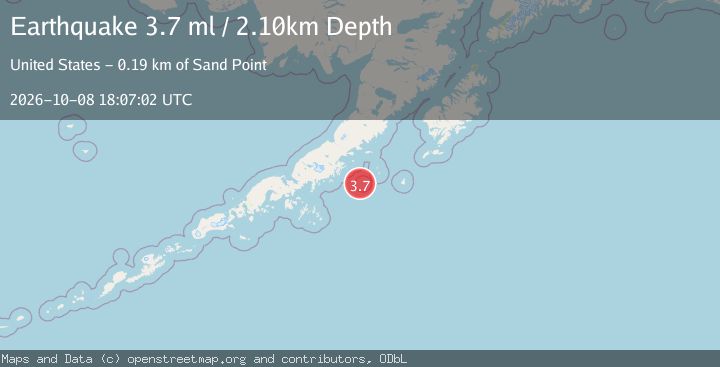 Map of ALASKA PENINSULA