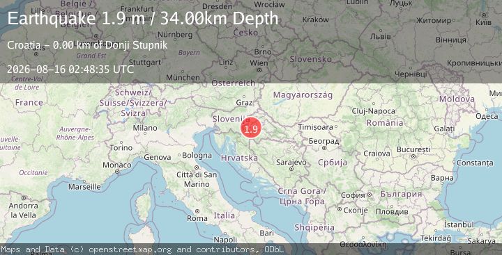 Map of CROATIA