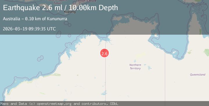 Map of WESTERN AUSTRALIA