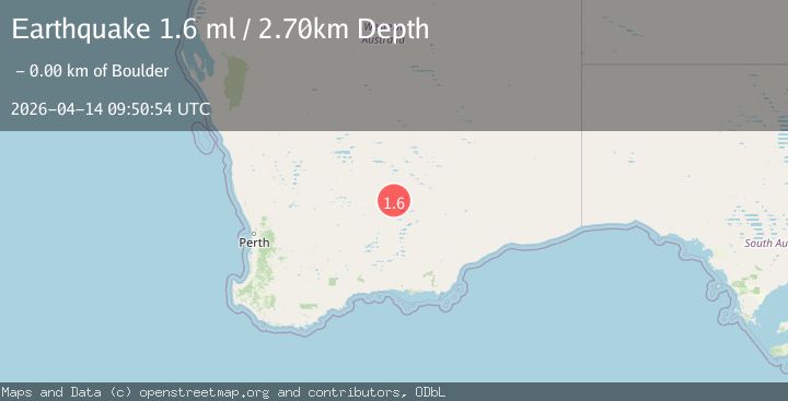 Map of WESTERN AUSTRALIA