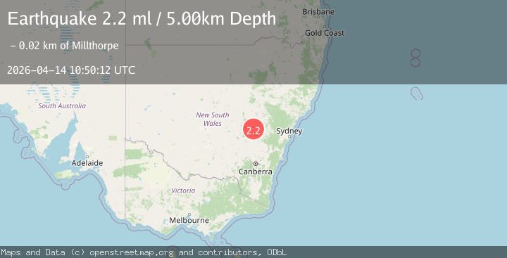 Map of NEW SOUTH WALES, AUSTRALIA