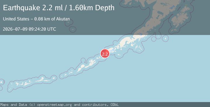 Map of UNIMAK ISLAND REGION, ALASKA