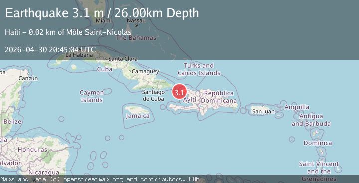 Map of HAITI REGION
