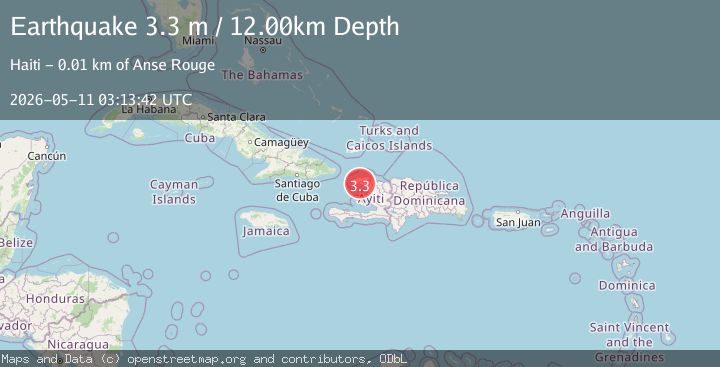 Map of HAITI REGION