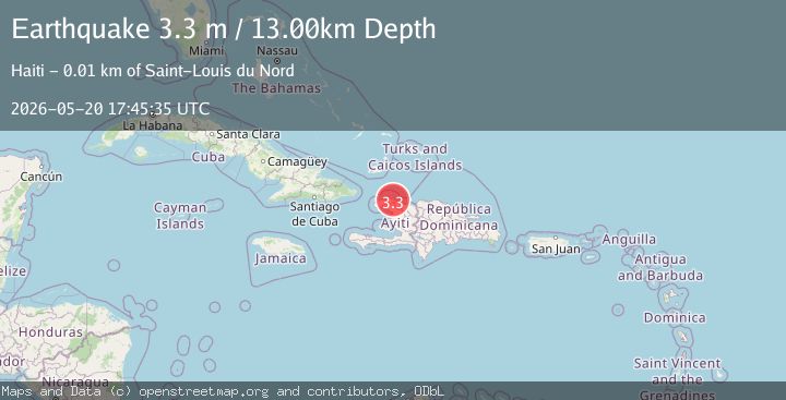 Map of HAITI REGION