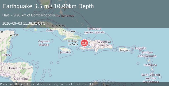 Map of HAITI REGION