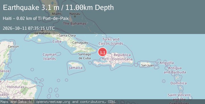 Map of HAITI REGION