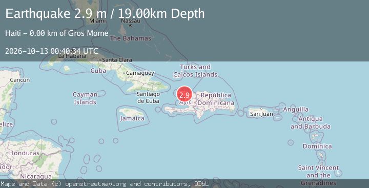 Map of HAITI REGION