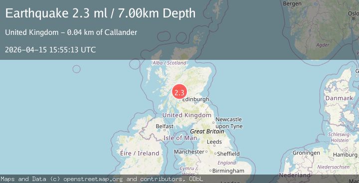Map of SCOTLAND, UNITED KINGDOM