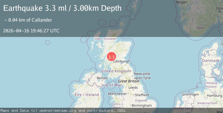Map of SCOTLAND, UNITED KINGDOM