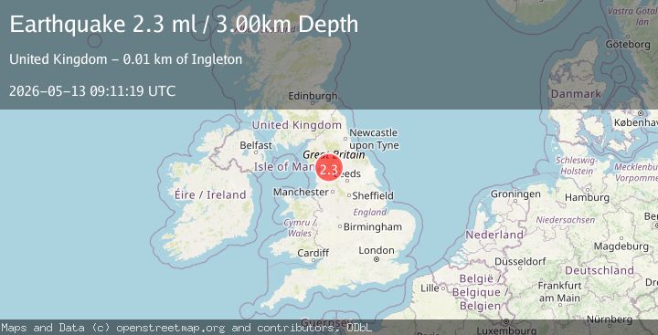 Map of ENGLAND, UNITED KINGDOM