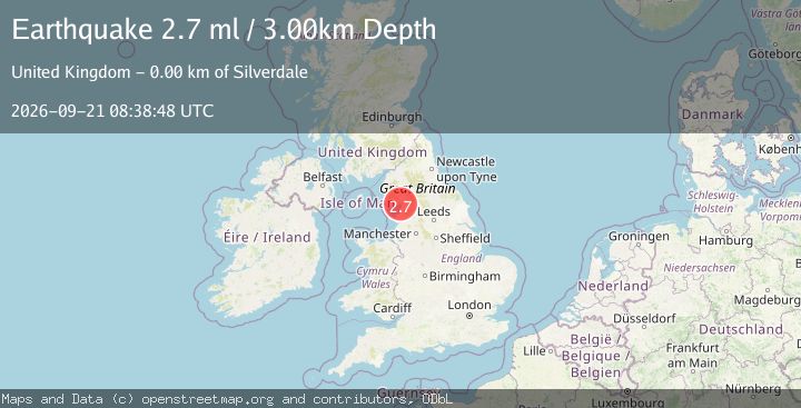 Map of ENGLAND, UNITED KINGDOM