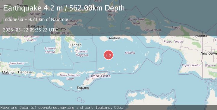 Map of BANDA SEA