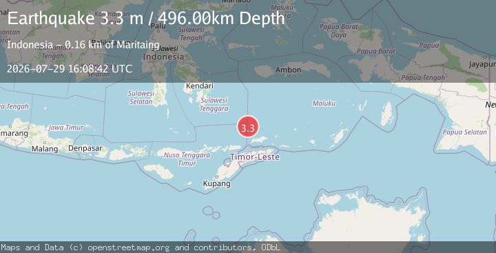 Map of BANDA SEA