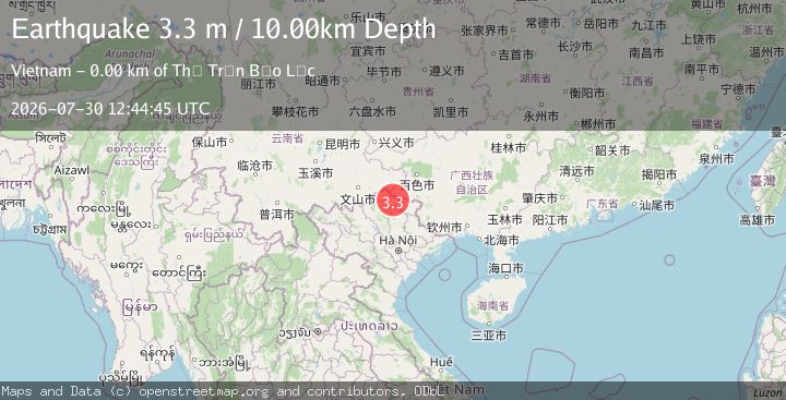 Map of VIETNAM