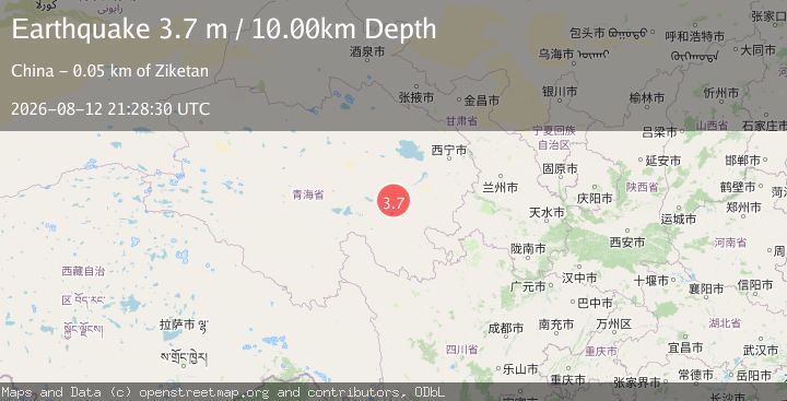 Map of SOUTHERN QINGHAI, CHINA