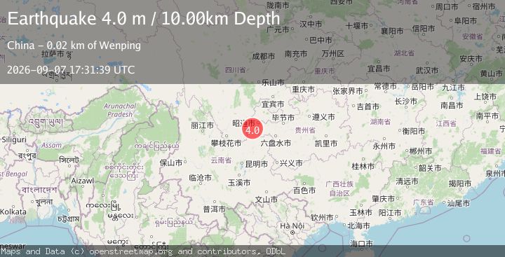 Map of SICHUAN-YUNNAN-GUIZHOU RG, CHINA