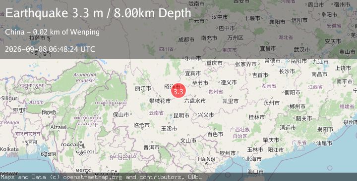 Map of SICHUAN-YUNNAN-GUIZHOU RG, CHINA