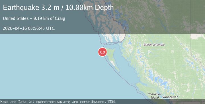 Map of HAIDA GWAII REGION