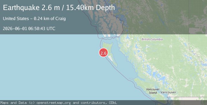 Map of HAIDA GWAII REGION