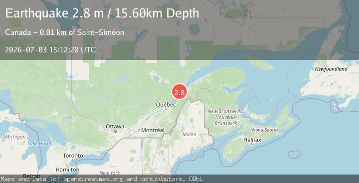 Map of ST. LAWRENCE VALLEY REG., CANADA