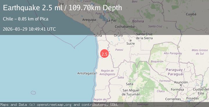 Map of TARAPACA, CHILE
