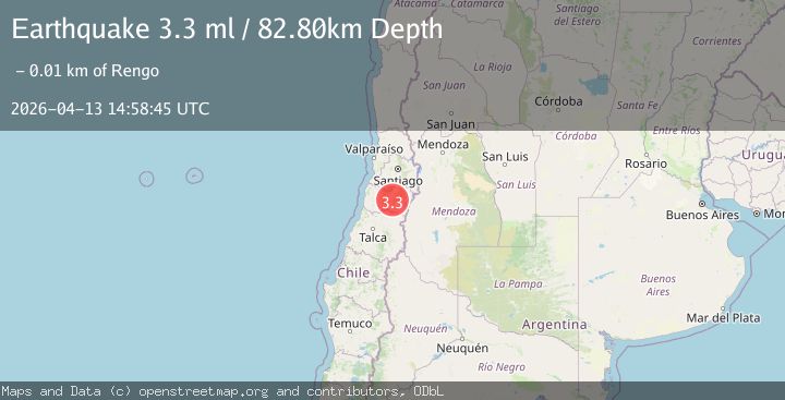 Map of LIBERTADOR O'HIGGINS, CHILE