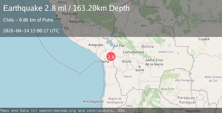 Map of LA PAZ, BOLIVIA
