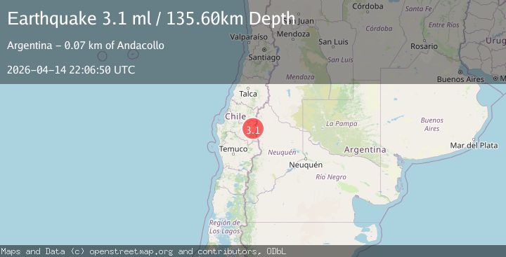 Map of BIO-BIO, CHILE
