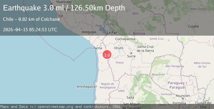 Map of TARAPACA, CHILE