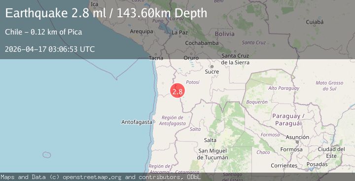Map of POTOSI, BOLIVIA