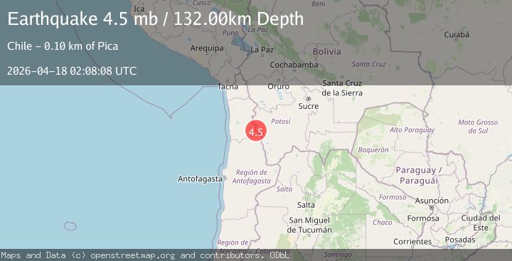 Map of POTOSI, BOLIVIA