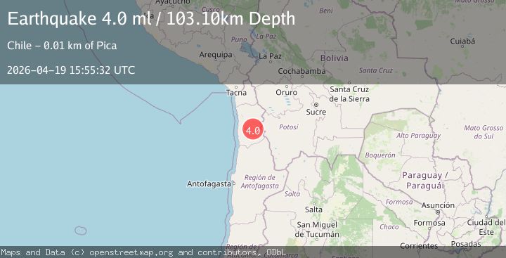 Map of TARAPACA, CHILE