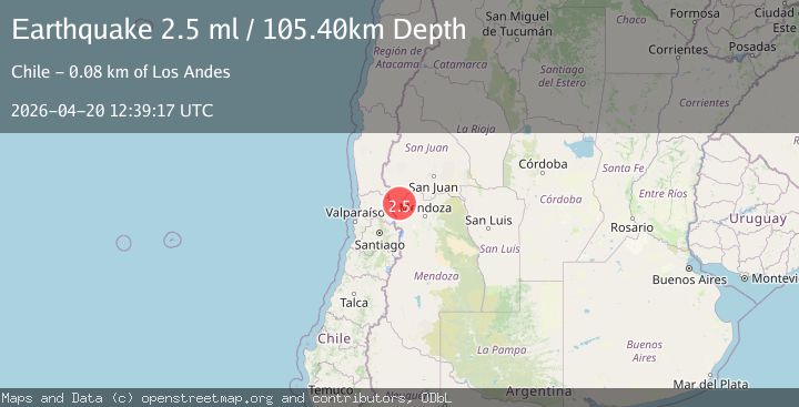 Map of MENDOZA, ARGENTINA