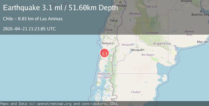 Map of LOS LAGOS, CHILE