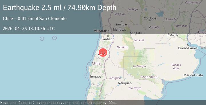 Map of MAULE, CHILE