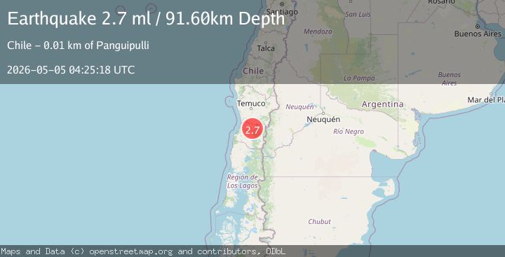 Map of LOS LAGOS, CHILE